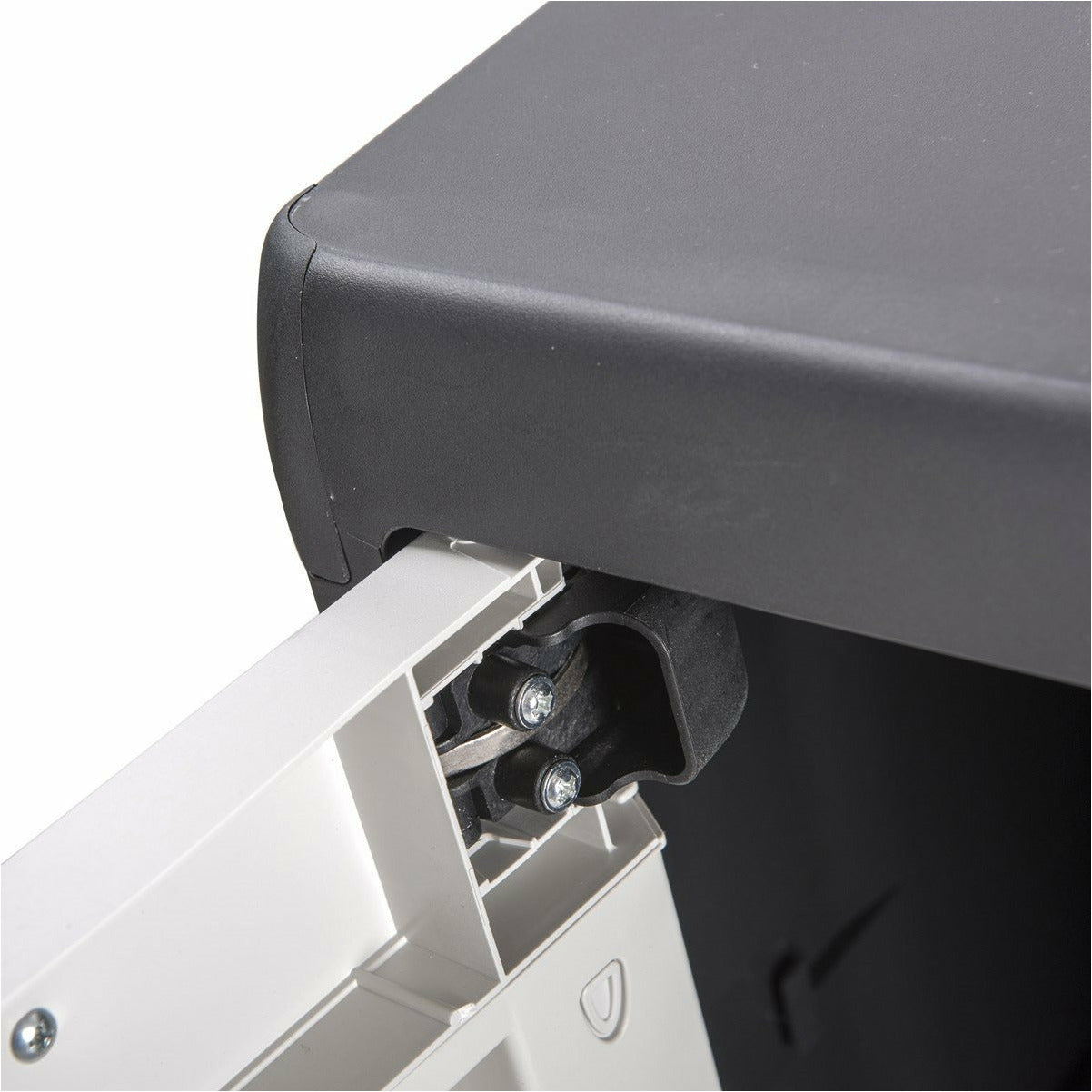 TOOMAX - Armadio Basso Grigio chiaro/Nero Urban XL - h101x78x49 cm